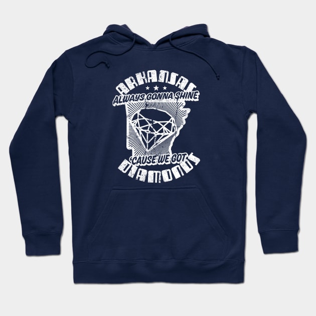 Arkansas Always Gonna Shine Hoodie by rt-shirts